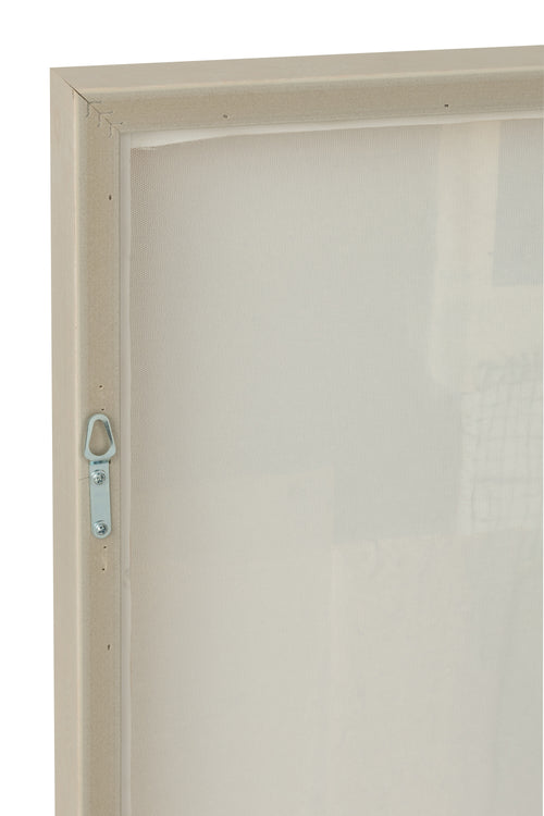 J-Line schilderij Tod - canvas/dennenhout - 3 stuks