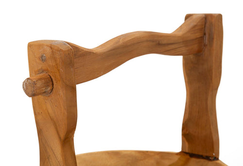 Houten sleutelbakje bruin 32x25x27 cm