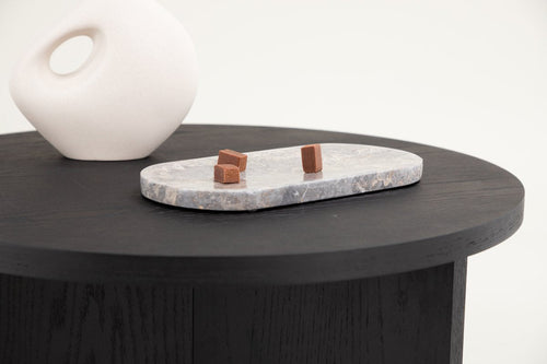 BRAM Salontafel Rosaria - ø85 cm - Zwart - vtwonen shop