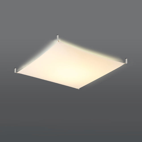 Sollux Lighting Plafondlamp LUNA 4 wit - 140x140x15cm