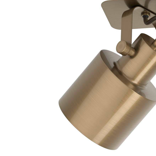 EGLO spot Southery - e27 - 2 lichts - 47 cm - goud/crème - vtwonen shop