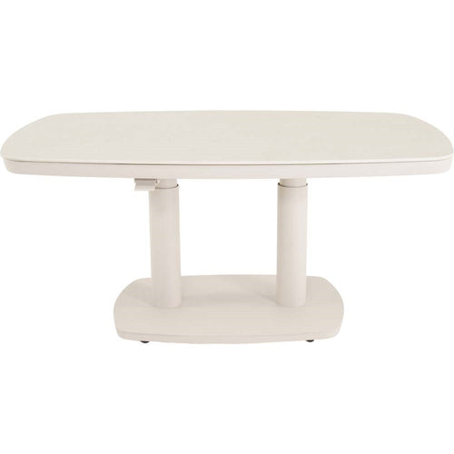 Lesli Living tuintafel Geneva - beige - 135x83cm