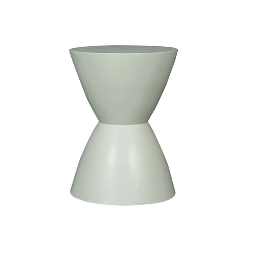 StarFurn Bijzettafel Abbey - Rond Groen Hout - 33x33x45cm
