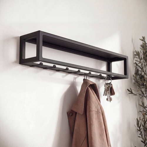 Spinder Design Wandkapstok AXEL 3 - Zwart