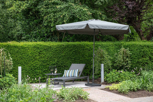 Delta parasol - Ø300 cm - carbon black - donker grijs - vtwonen shop