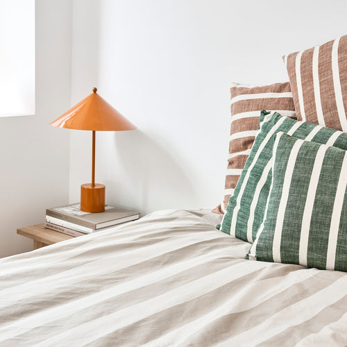OYOY Dekbedovertrek Shima 140 x 200 cm – Beige katoen