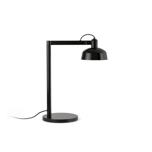 Faro Tatawin Bureaulamp Zwart, Glanzend Zwart 1x E27