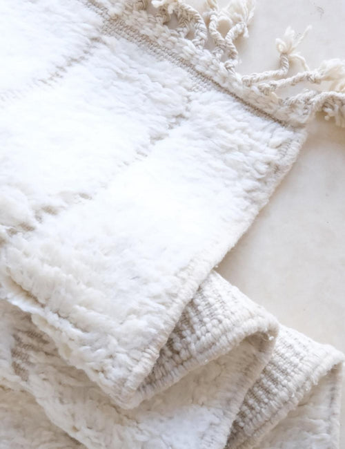 AFK Living vloerkleed Berber - handgemaakt - Wol - 140 x 200 cm