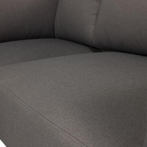 WOOOD loungeset tuin Sora - Metaal/Touw - Bruin - 73x269x269