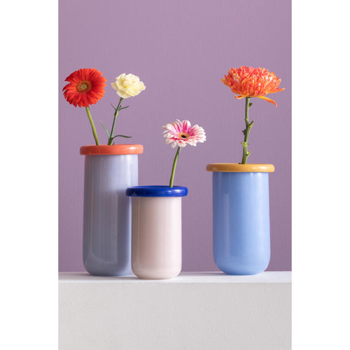 Present Time vaas Plegado XS - roze - Ø12.5cm - vtwonen shop