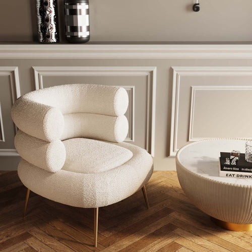 Kare Design Fauteuil Livelli creme - vtwonen shop