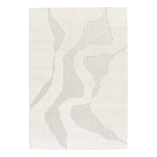 AFK Living vloerkleed Osmose - reliëfeffect - beige - 160 x 230 cm