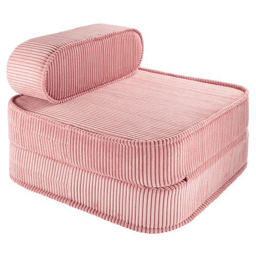 Wigiwama kinderfauteuil Flip Chair - roze - ribfluweel - vtwonen shop