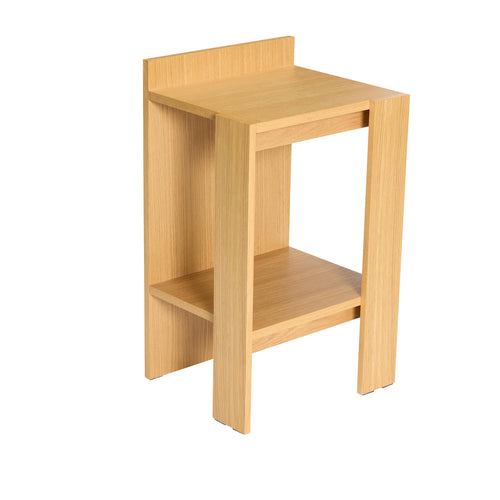 Hübsch nachtkastje Merge - mdf/oak veneer - 42x37xh70cm