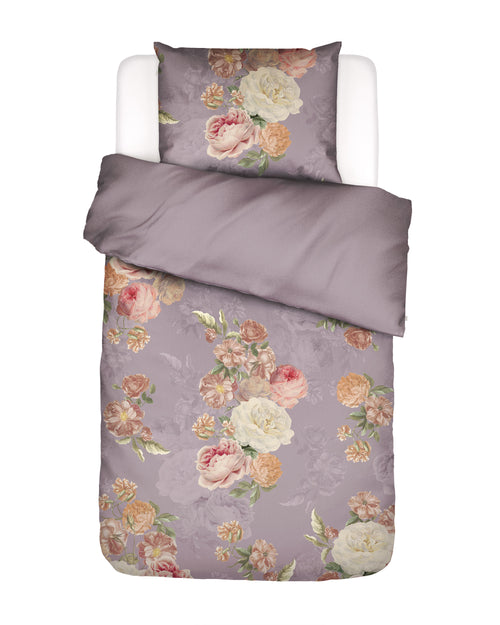 Essenza Orianna dekbedovertrek - Eenpersoons – 140x200/220 cm - Pale purple