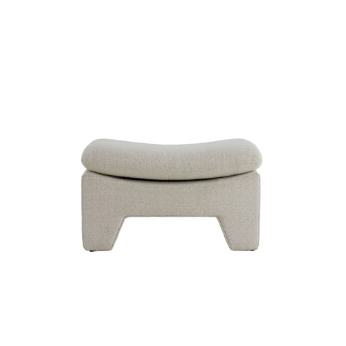 Light & Living poef DASHA - beige - 80x40x48.5cm