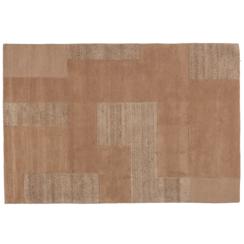 WOOOD handgeweven vloerkleed Noven - Wol - Zand - 170x240 cm - vtwonen shop