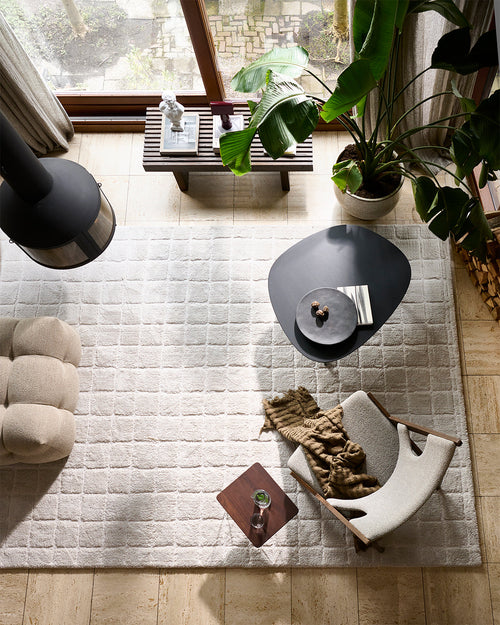 vtwonen vloerkleed Blocks - Warm White - 160x230 cm - vtwonen shop