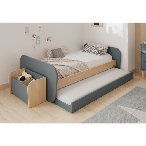 Calicosy - SIMON Bed - Eiken - 102x205,4x65 cm