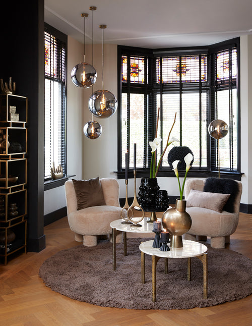 Light & Living stoel KAMOVU - 79x76x77cm - bruin - vtwonen shop