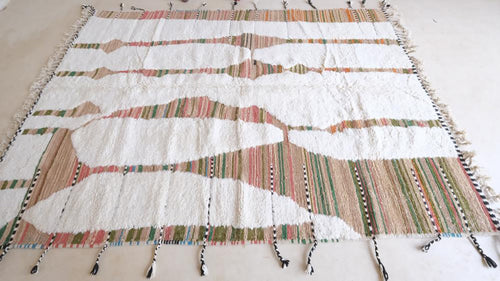 AFK Living vloerkleed Berber - handgemaakt - Wol - 205 x 281 cm