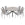 Garden Impressions Tuinset Natas 9-delig taupe - Tulli tuintafel 280x140 cm