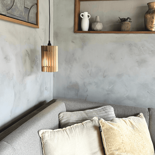 van Tjalle en Jasper - Zylinder hanglamp - Naturel - vtwonen shop