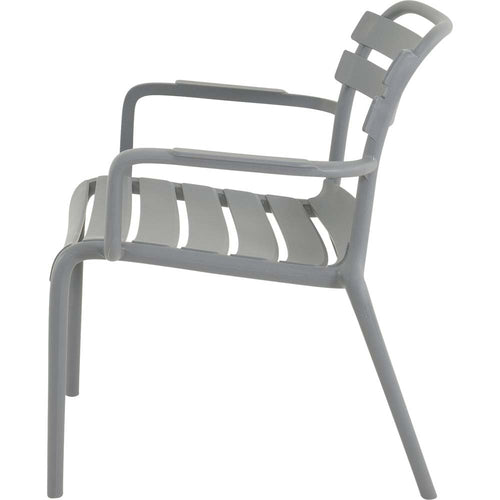 Lesli Living bistrostoel Torvi - grijs - 65x69,5x76cm