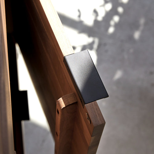 Tikamoon Massief notenhouten buffet 120 cm - Bruin