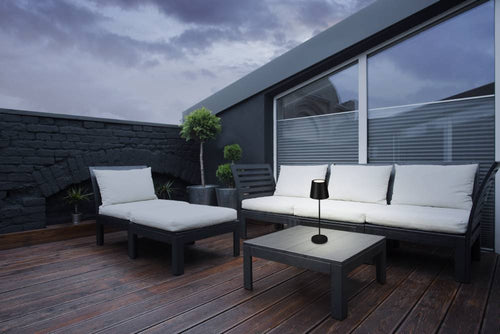 EGLO tafellamp Cabozo - led - kunststof - zwart - vtwonen shop