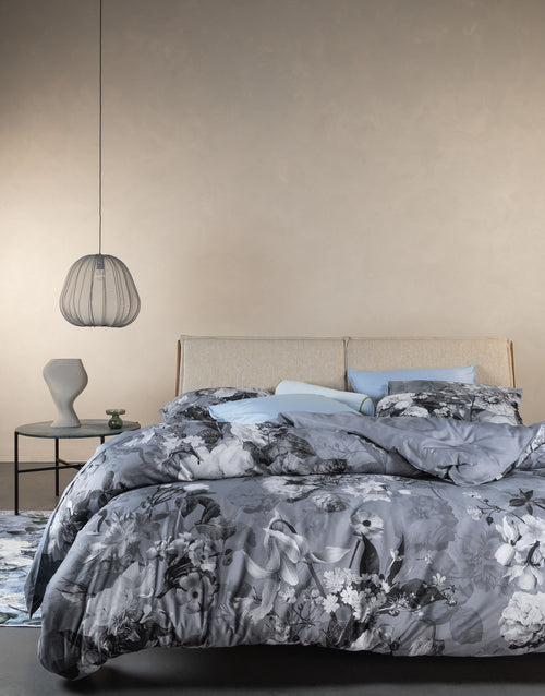 Essenza Floor dekbedovertrek - Tweepersoons – 200x200/220 cm - Global grey