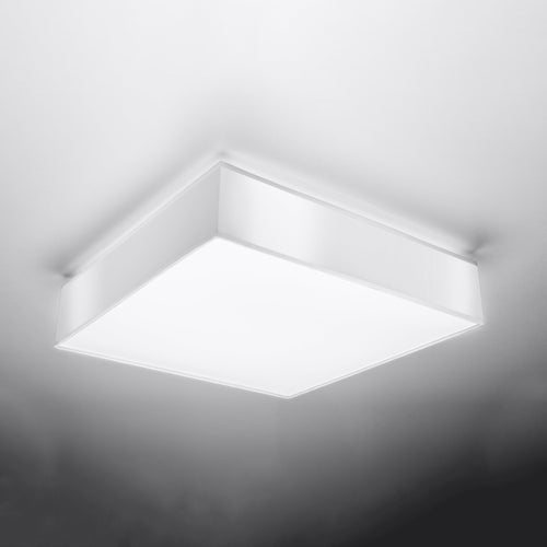 Sollux Lighting Plafondlamp HORUS 45 wit - 45x45x11cm
