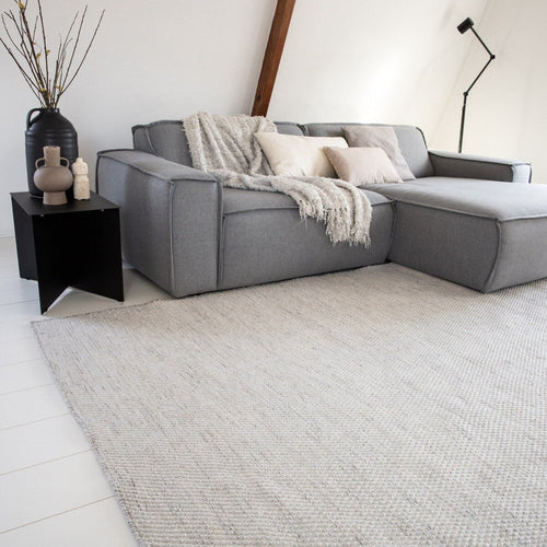 Interieur05 Vloerkleed Gerecycled Materiaal Ciro Beige/Wit - 240 x 340 cm - vtwonen shop