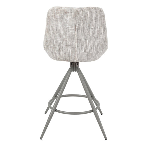 DÉJA Living Barkruk Senna - Greige - Draaibaar - Zithoogte 67cm - Set van 2 - vtwonen shop