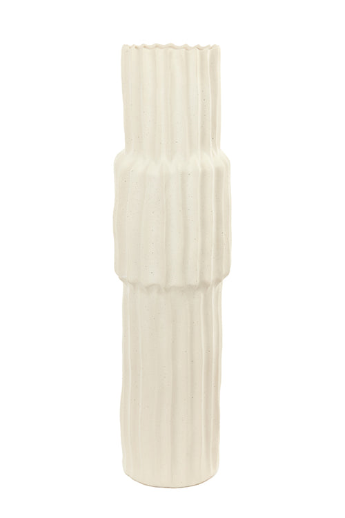 Light & Living vaas LONGA - Ø20.5x72.5cm - wit - vtwonen shop
