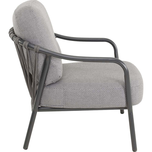 Lesli Living bistrostoel Durban - grijs - 71x79x75cm