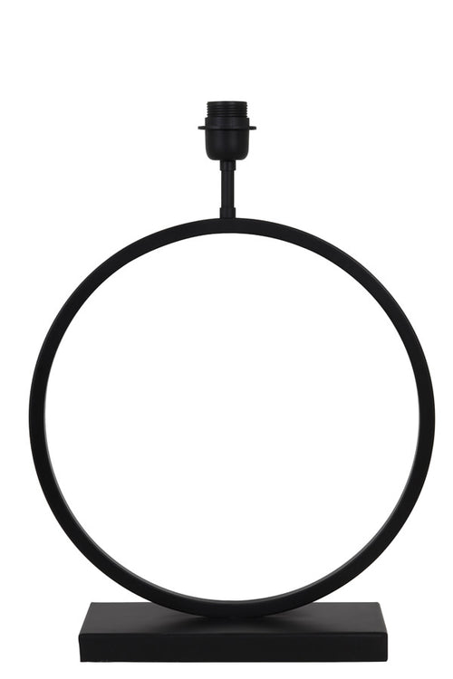 Light & Living lampvoet Liva - zwart - 40x10x57cm