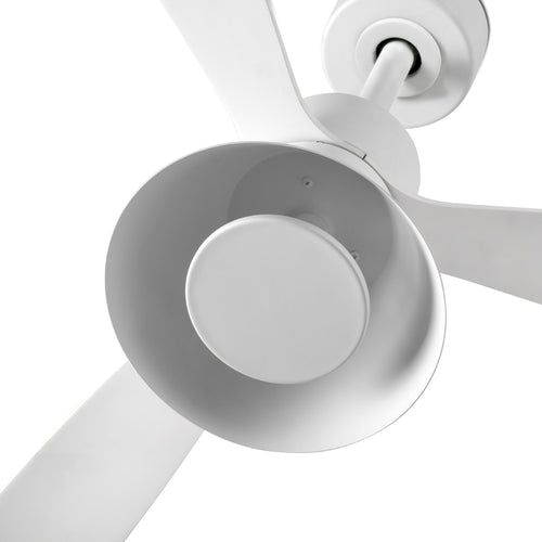 Faro Amelia Grote kegelvormige led-witte plafondventilator, 6 snelheden