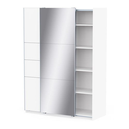 Calicosy - Kast LINE - Licht hout 148x59,8x203 cm