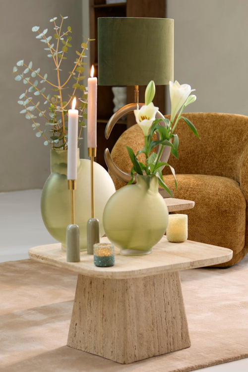 Light & Living lampenkap VELOURS - 38x17.5x28cm - groen - vtwonen shop