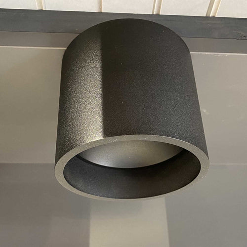 Artdelight plafondlamp Orleans - 1 lichts - 11  x 10   cm - zwart