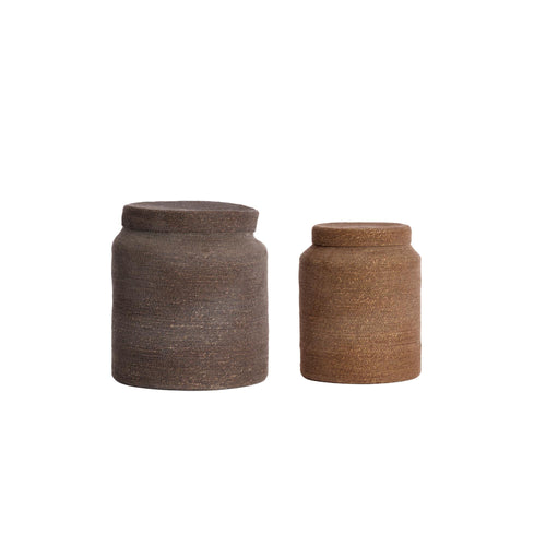 Light & Living mand Betania - bruin - Ø33cm - vtwonen shop