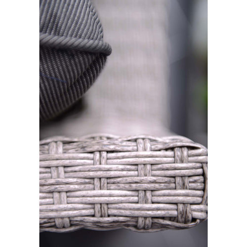 Blue bird lounge-diningset - 5-delig - links - grey - reflex black - vtwonen shop