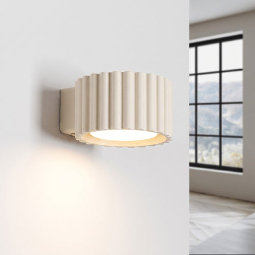 Sollux Lighting Wandlamp AURA beige Gx53 - 10x12x6cm