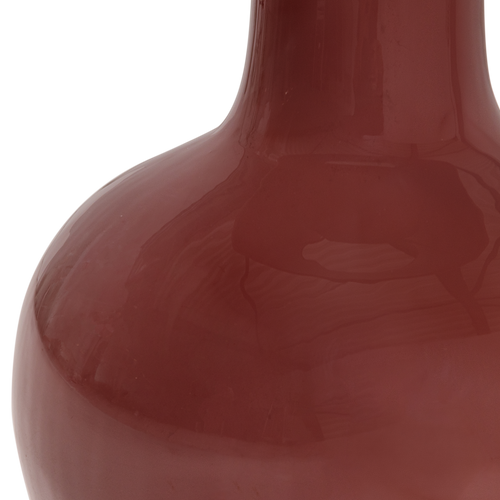 WOOOD tafellamp xl Loa - Metaal - Hoogglans Rood - 100x33x33