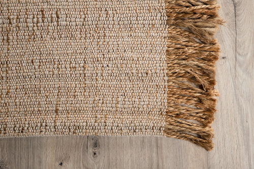 Rebellenclub Vloerkleed Palermo - 400 x 300 cm - Naturel Jute
