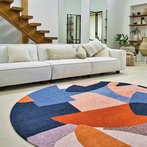 Ecorugs vloerkleed Carpe Diem - multicolor - 240x240cm