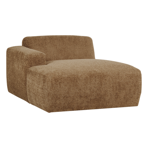 WOOOD chaise longue bank links Mojo Base - Wollig - H.geel - 74x112x162