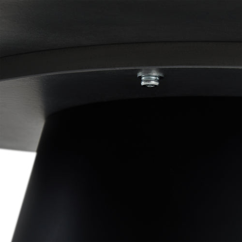 Furnhouse ronde salontafel Tango - Donkergrijs - Ø 80 cm