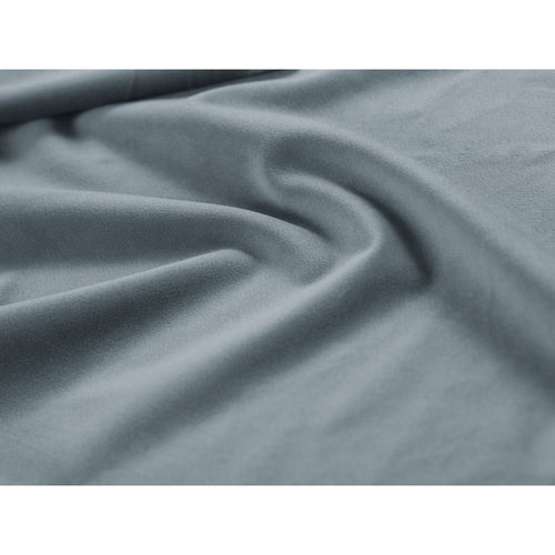Cosmopolitan Design - Opbergbed met hoofdeinde Livigno 200x180cm flueel lichtblauw - 230x205x125cm